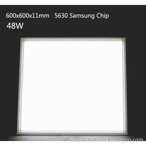 48W 36W LED Panel Light 600X600X11mm (HP-PL-0606-48W)